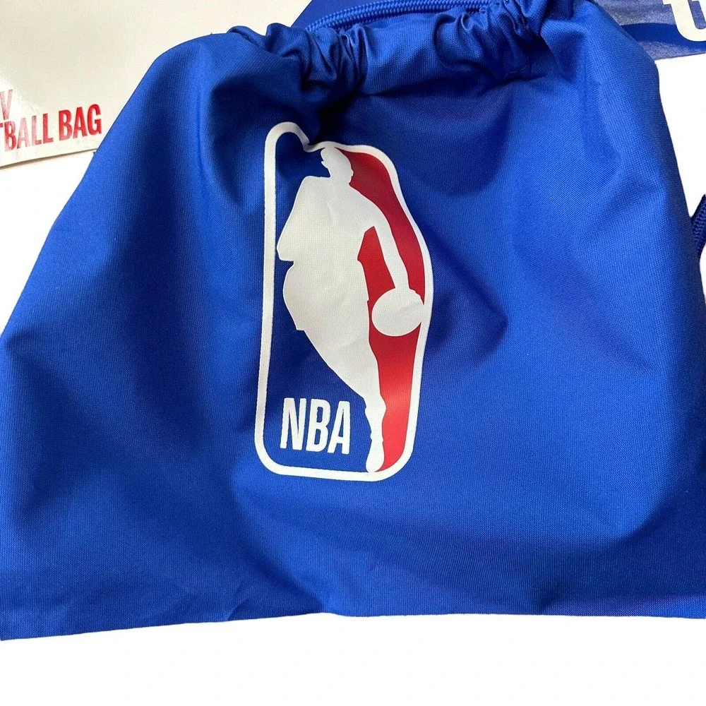 Wilson NBA Drv Basketball Bag Backpack Sack Royal Blue NEW